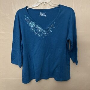 classic elements top 16w Teal Green 3/4‎ Sleeve
